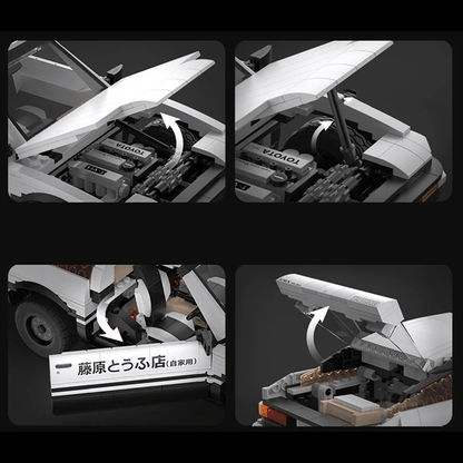Toyota A86 Trueno JDM Drift | 1234pcs