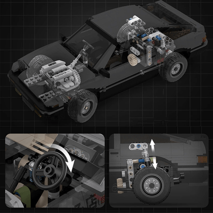 Toyota A86 Trueno JDM Drift | 1234pcs