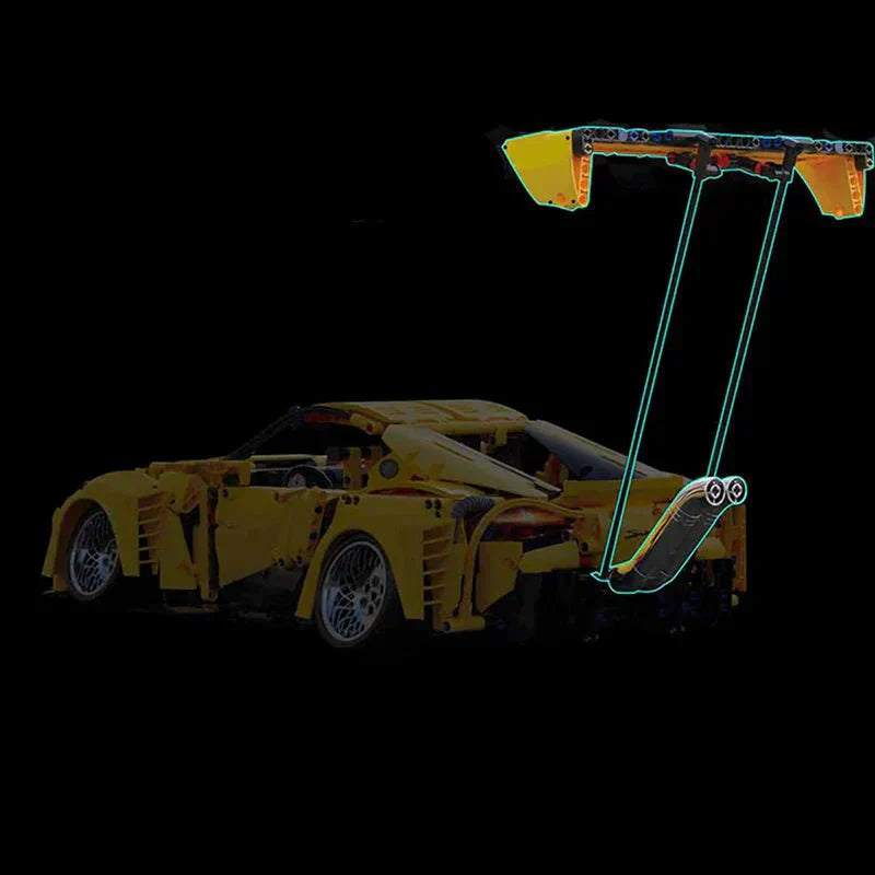 Stanced Supra 2JZ Turbo Sport Coupe | 2628pcs