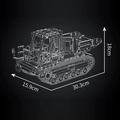 Tracked Dumper Hauler | 1105pcs