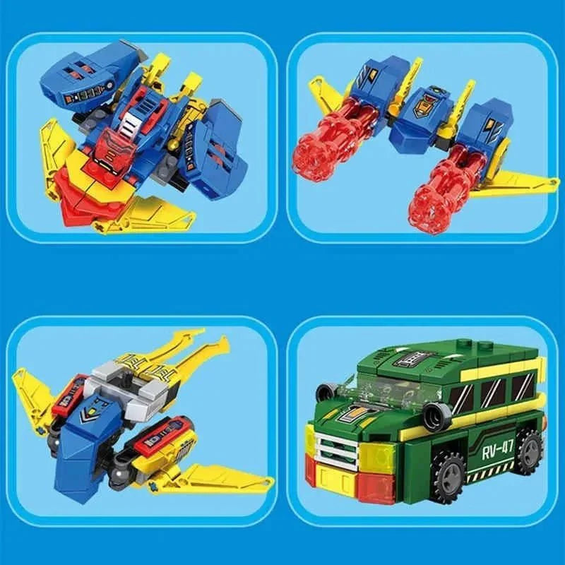 Transforming Super Commander Car Robot Bricks Kids Toys | 766pcs