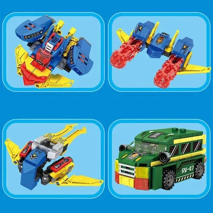Transforming Super Commander Car Robot Bricks Kids Toys | 766pcs