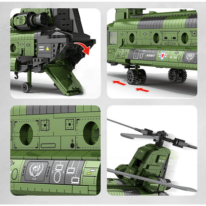 Transport Helicopter | 1621pcs