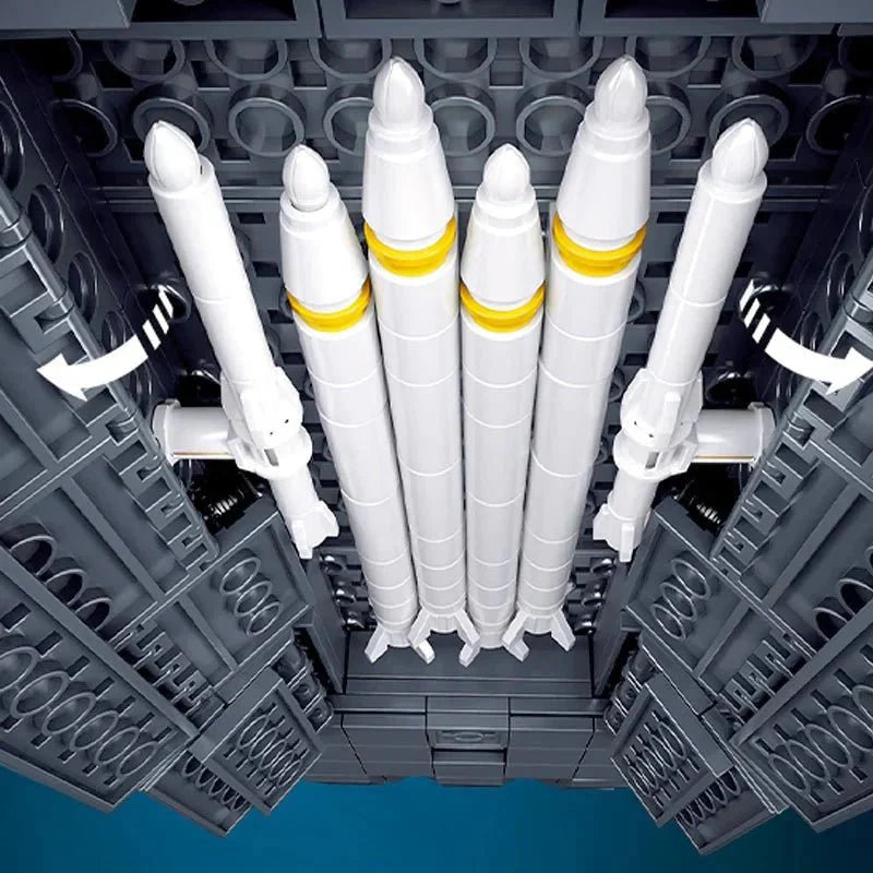 Triple-Engine Jet Fighter | 1182pcs