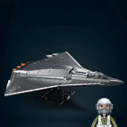 Triple-Engine Jet Fighter | 1182pcs