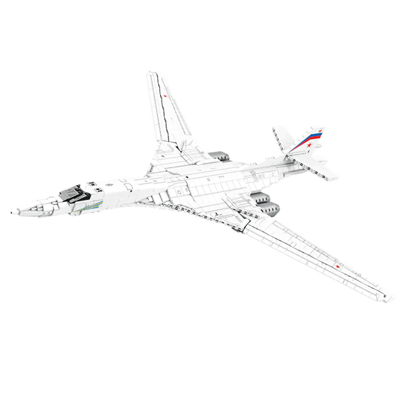 TU-160 Strategic Bomber | 1597pcs