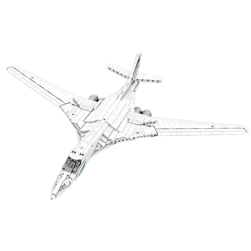 TU-160 Strategic Bomber | 1597pcs