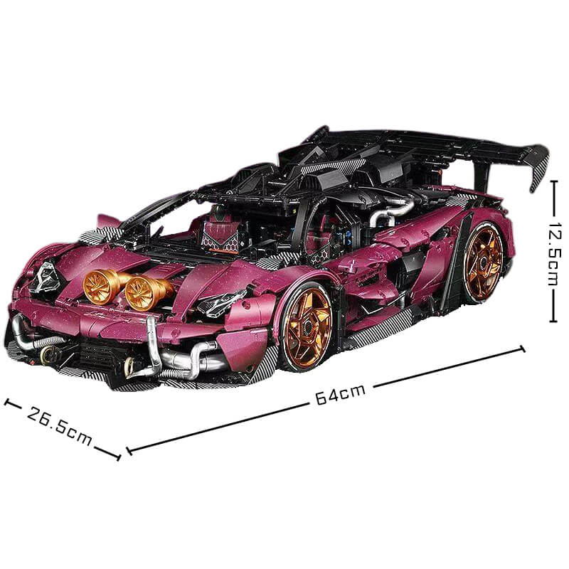 Turbocharged V12 LP Track Supercar | 3949pcs