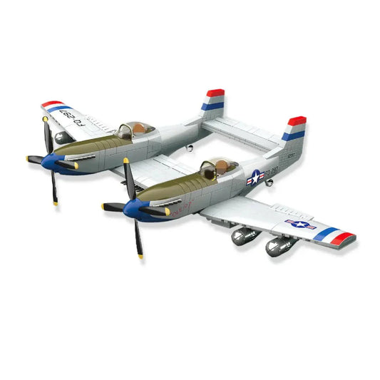 Twin-Fuselage Escort Fighter | 1107pcs