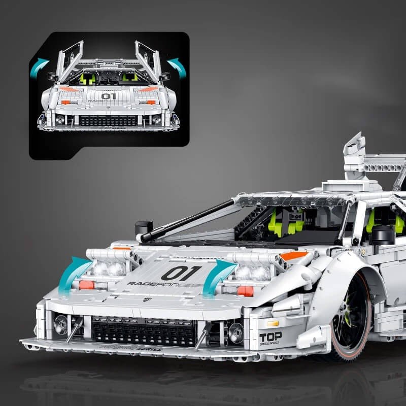 Twin-Turbo LP5000 Supercar | 3969pcs