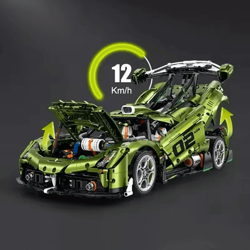 Twin-Turbo Track Hypercar | 3837pcs