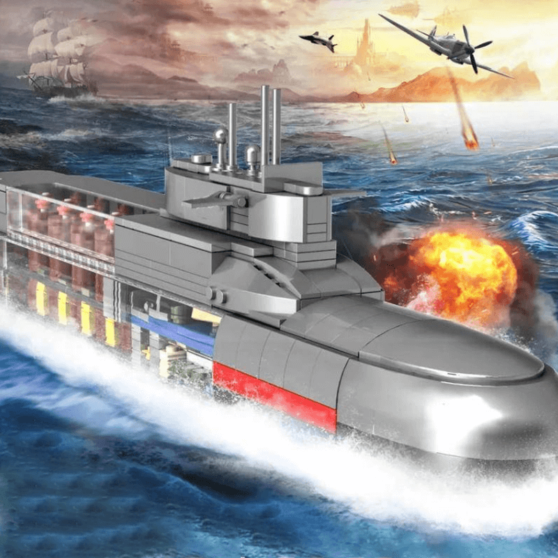 Type 092 Nuclear Submarine | 1019pcs