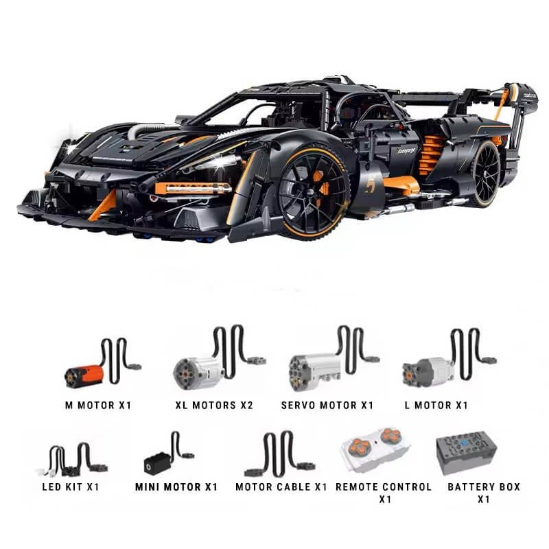 Ultimate Senna GTR Track Hypercar | 3803pcs