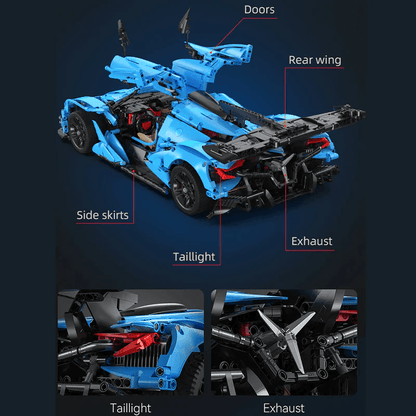 V12 Intensa Track-Only Hypercar | 3864pcs