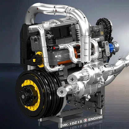 V8 Supercar Engine Kit | 739pcs