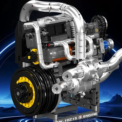 V8 Supercar Engine Kit | 739pcs