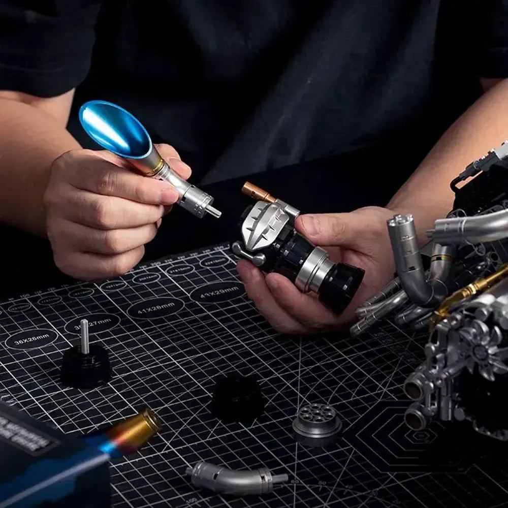 V8 Turbocharged Engine | 2773pcs