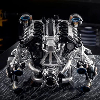 V8 Turbocharged Engine | 2773pcs