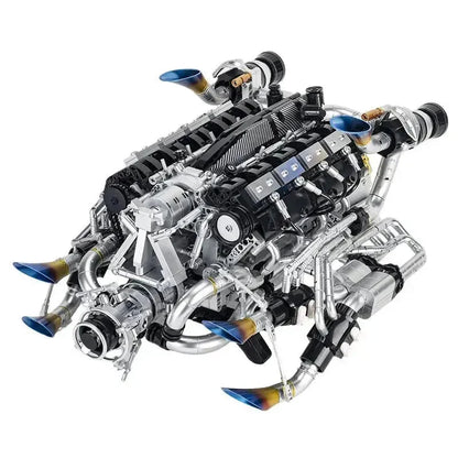 V8 Turbocharged Engine | 2773pcs