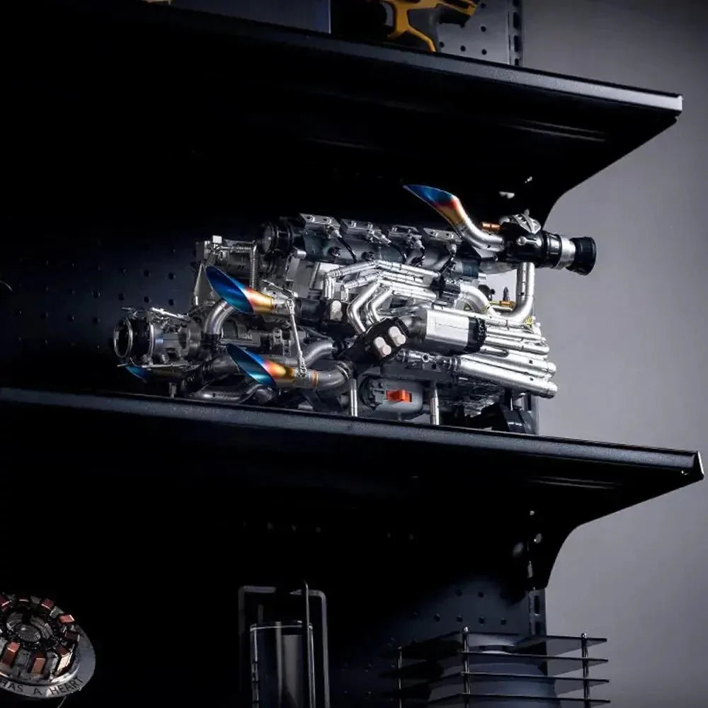 V8 Turbocharged Engine | 2773pcs