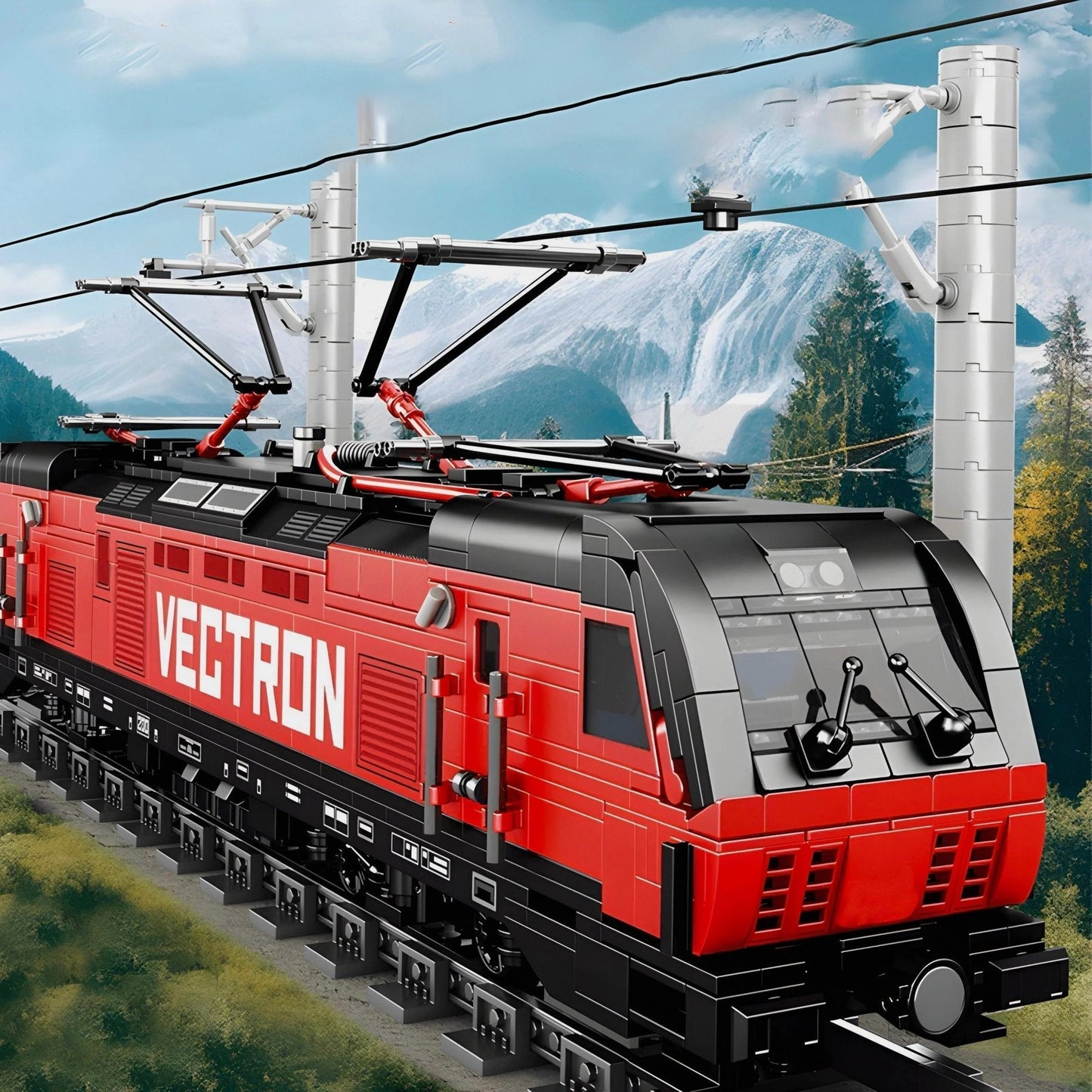 Vectron Electric Locomotive | 1888pcs