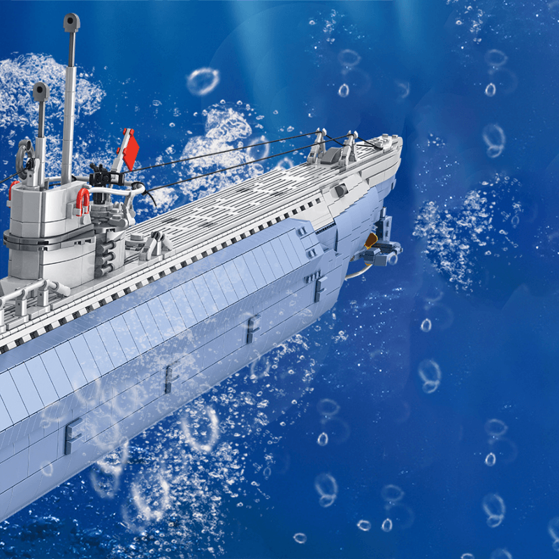 VIIC U-552 Submarine | 6171pcs
