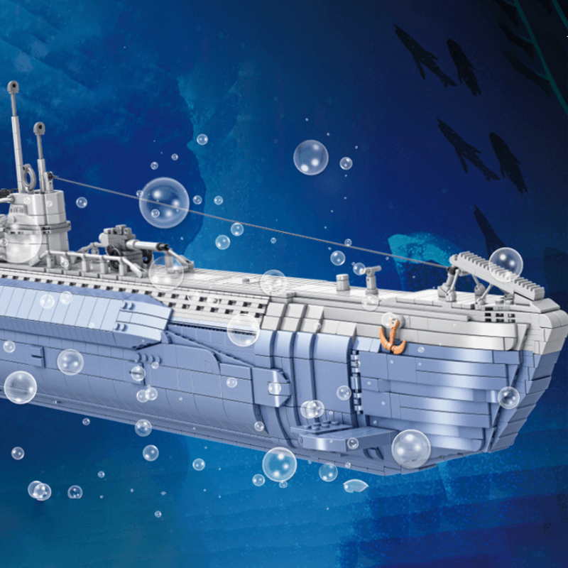 VIIC U-552 Submarine | 6171pcs