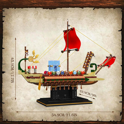 Viking Longship War Raider | 1465pcs