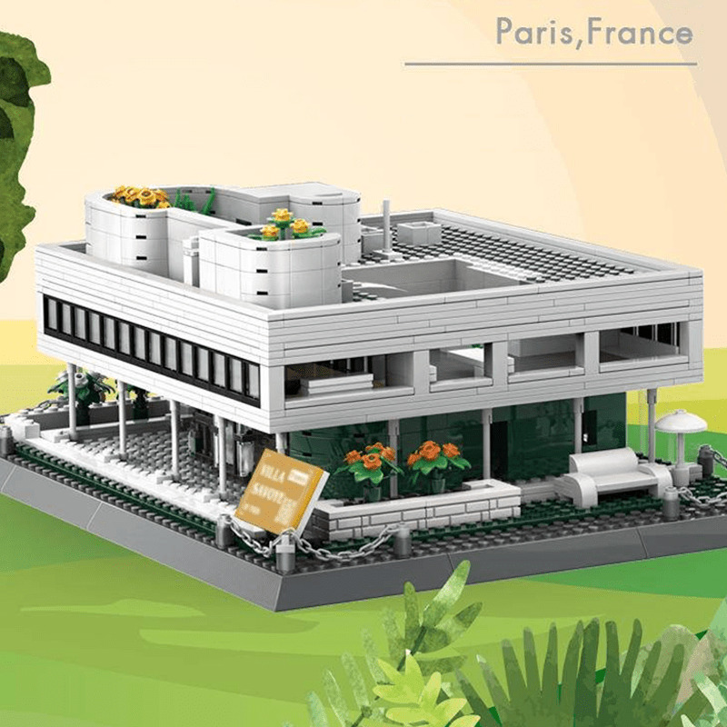 Villa Savoye, Paris | 1225pcs