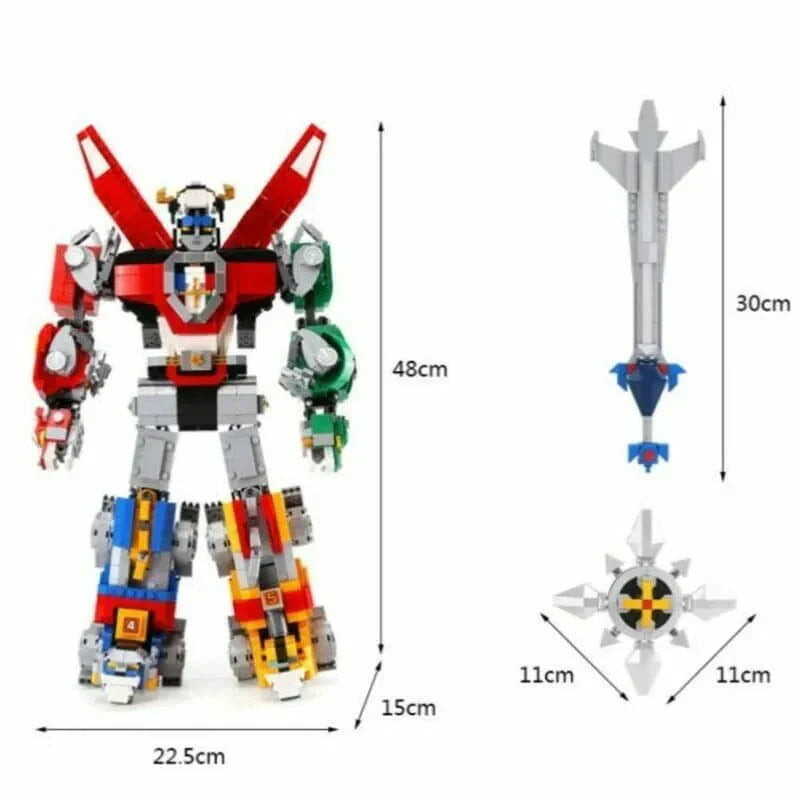 Voltron Defender Transformed | 2334pcs