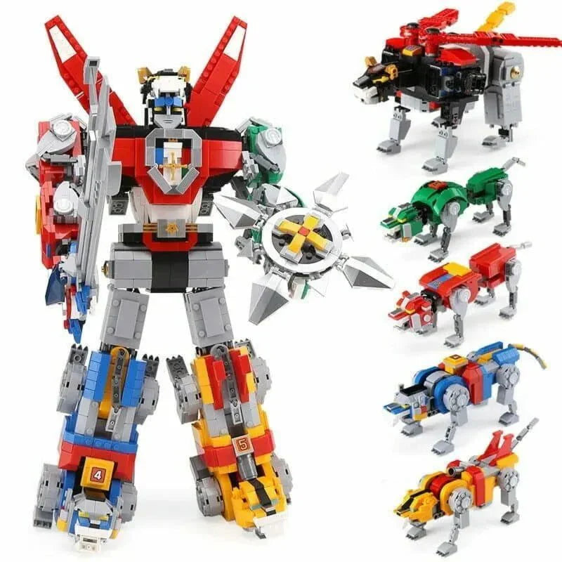 Voltron Defender Transformed | 2334pcs – Motor Builds
