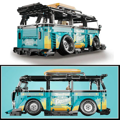 Retro VW Camper Van | 2549pcs