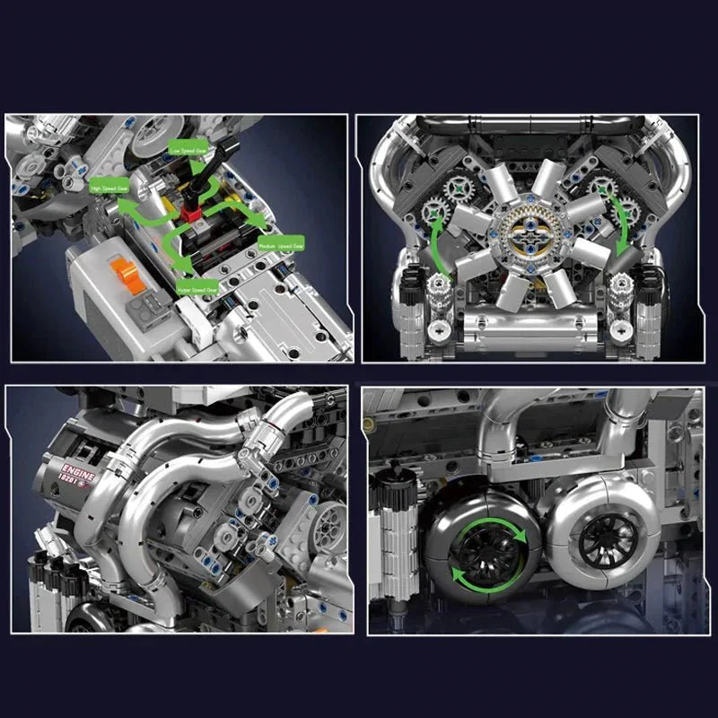W16 Engine & Transmission | 2024pcs