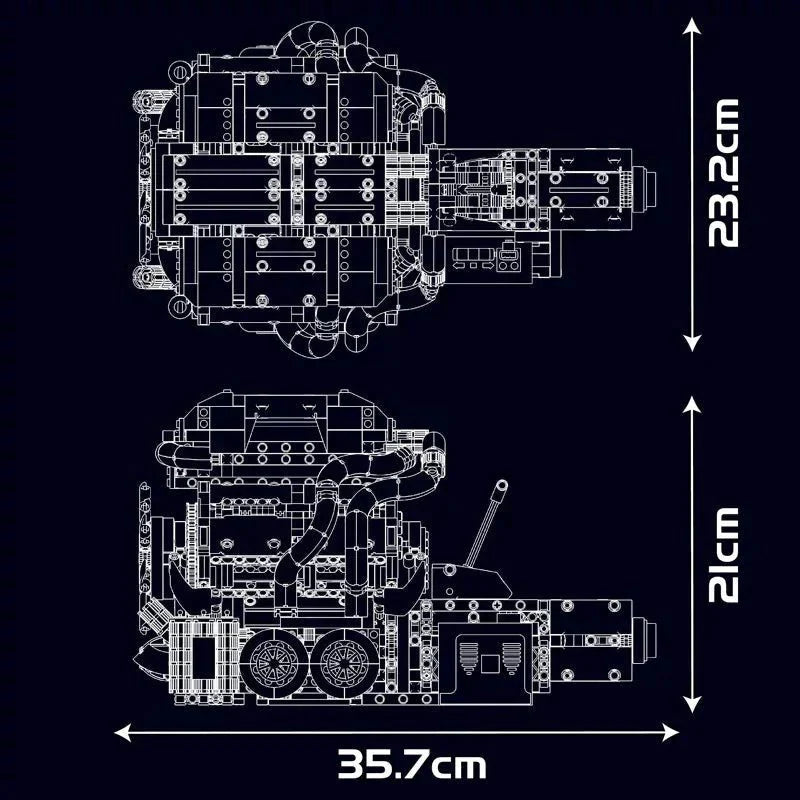W16 Engine & Transmission | 2024pcs