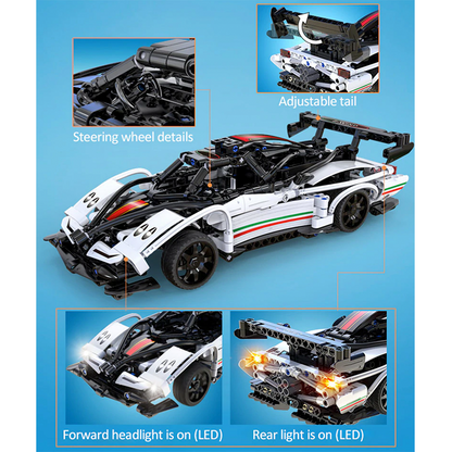 Zonda Cinque Hypercar Remote Control | 457pcs