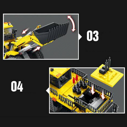 Remote Controlled Loader 1875pcs