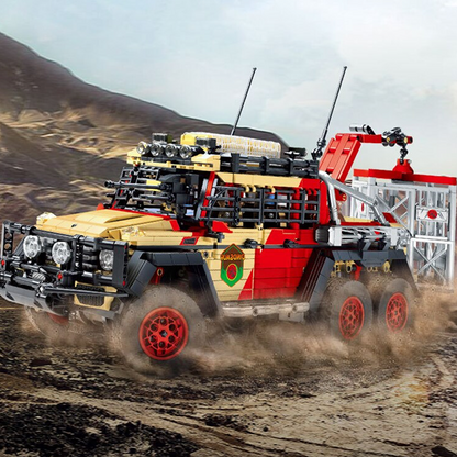 Remote Controlled Jurassic 6x6 2452pcs