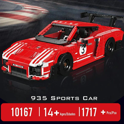 Widebody 911 GT2 Rs Track Racer | 1717pcs