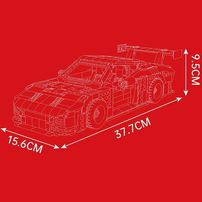 Widebody 911 GT2 Rs Track Racer | 1717pcs