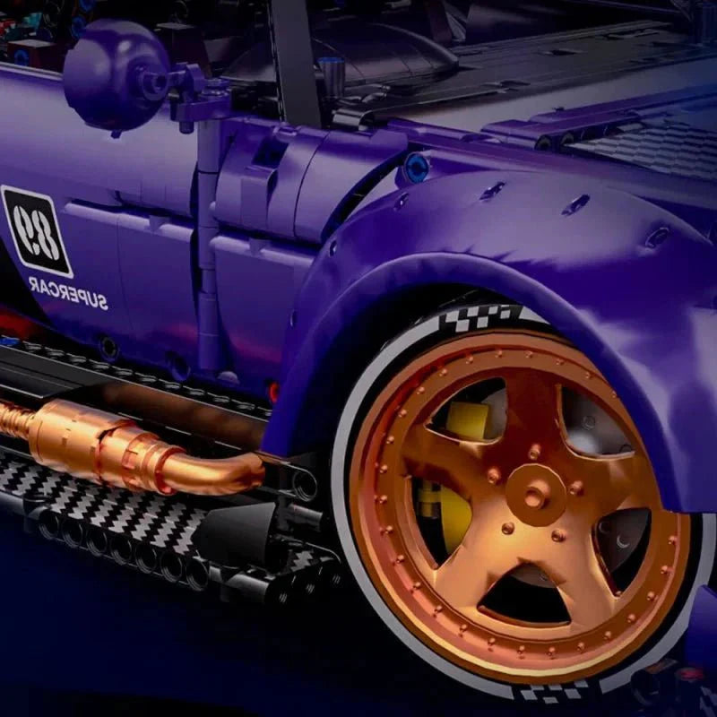 Widebody 911 Retro Street Coupe | 4190pcs