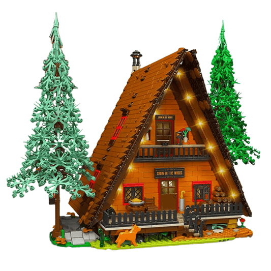 Wooden Cabin In The Woods | 3397pcs