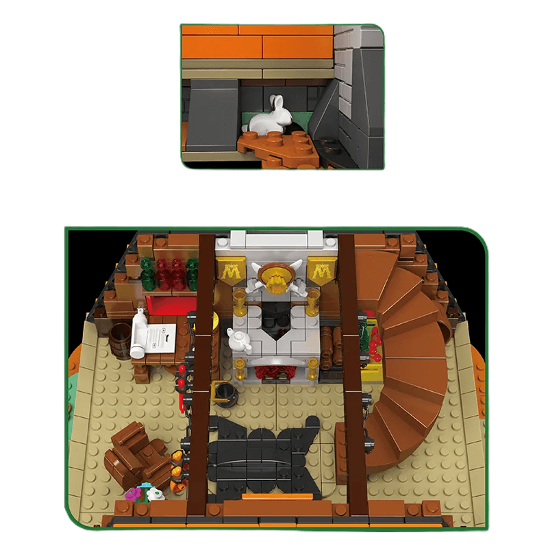 Wooden Cabin In The Woods | 3397pcs
