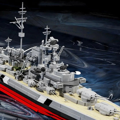 WWII Battleship 1940 | 2686pcs