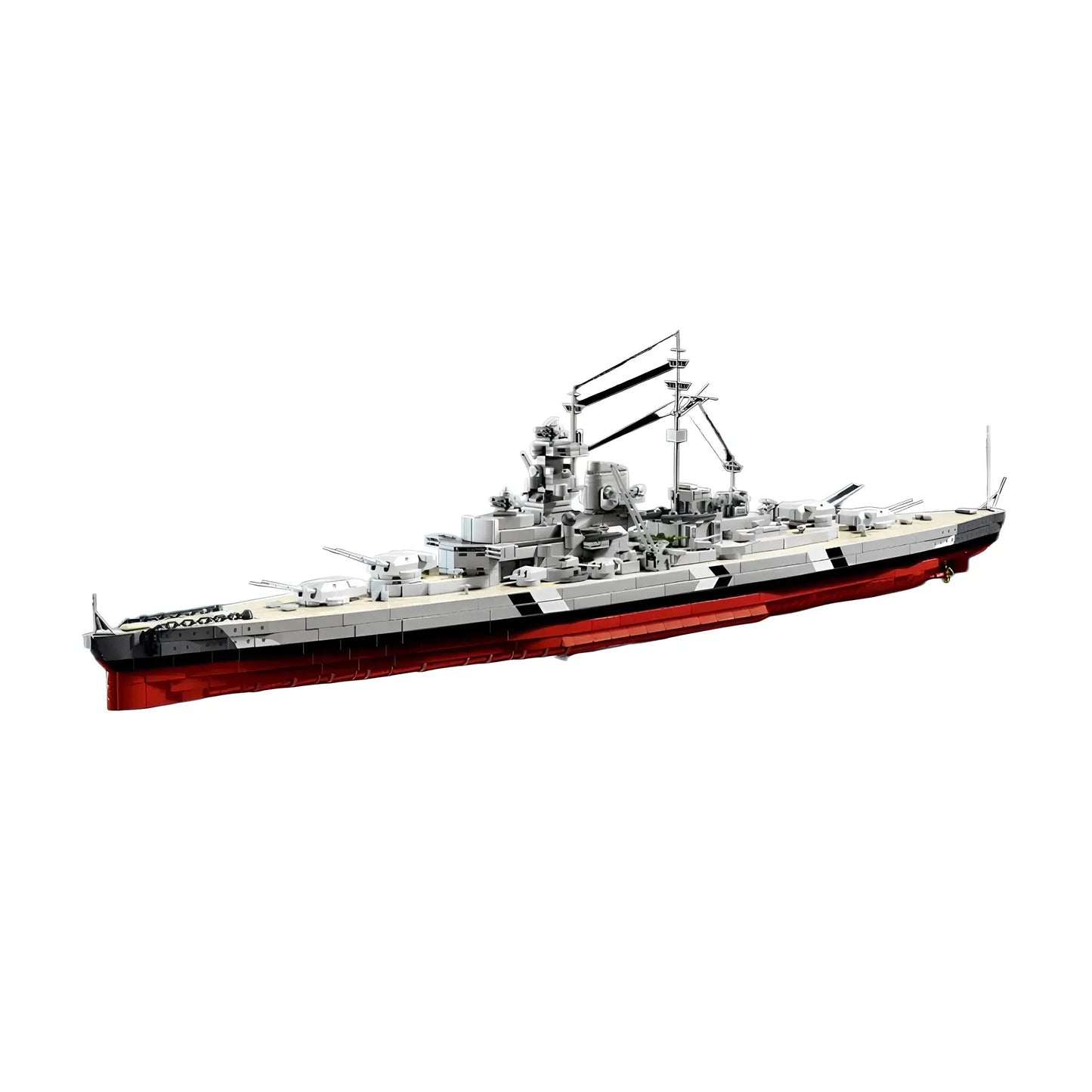 WWII Battleship 1940 | 2686pcs