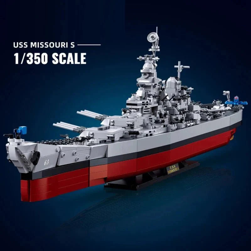 WWII Battleship 1945 | 1739pcs