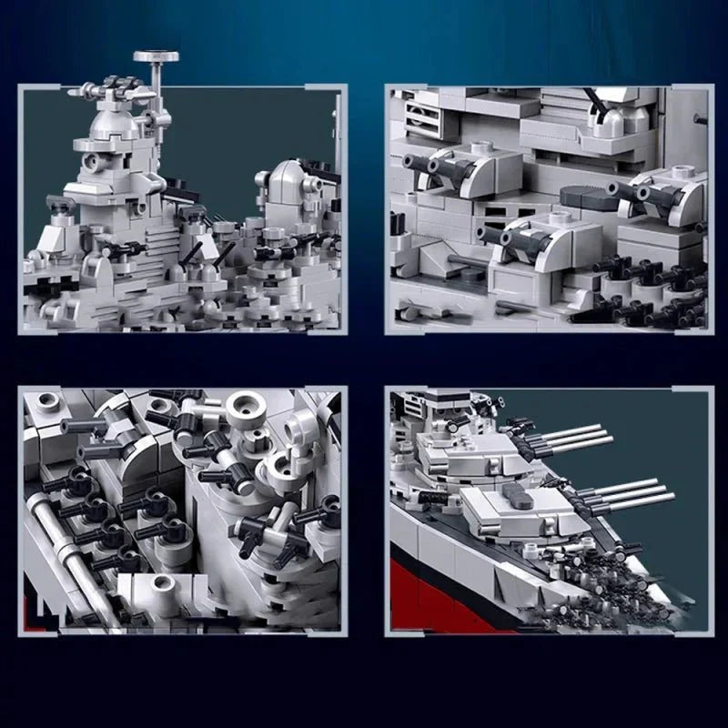 WWII Battleship 1945 | 1739pcs