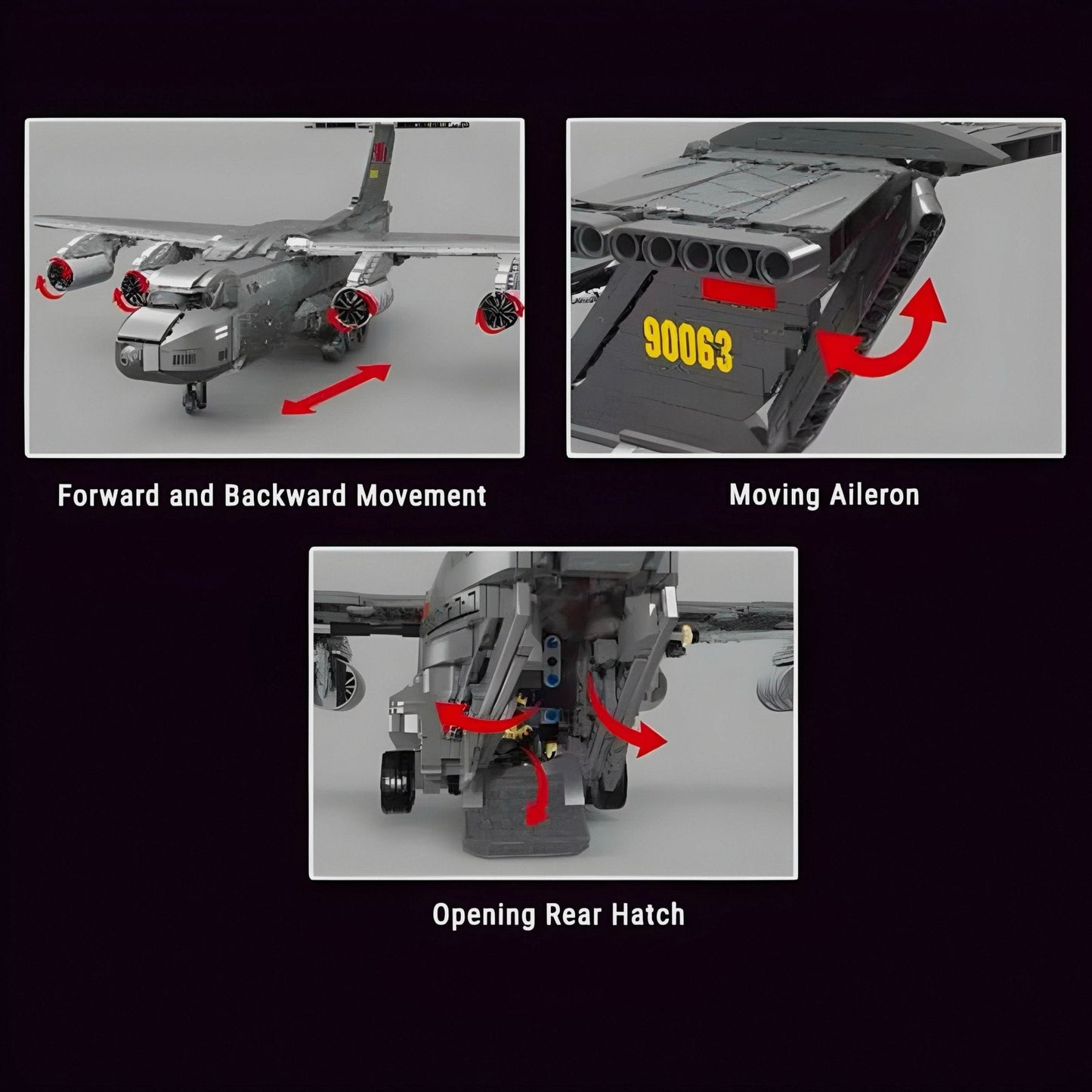 Y-20 Special Military Aircraft | 2202pcs