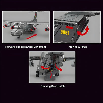 Y-20 Special Military Aircraft | 2202pcs