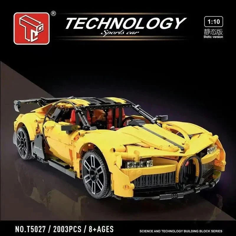 Yellow Quad-Turbo W16 Hyper GT | 2003pcs